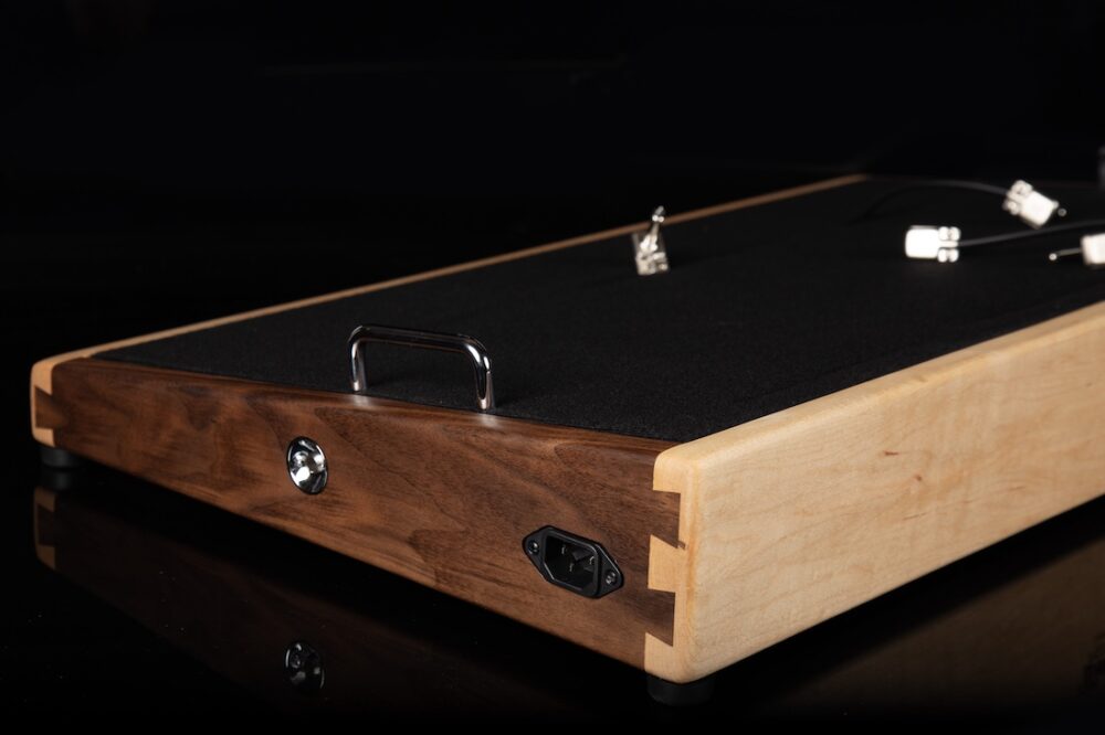 Maple & Walnut Pedalboard - 28X16 - Ready to Ship - Image 2