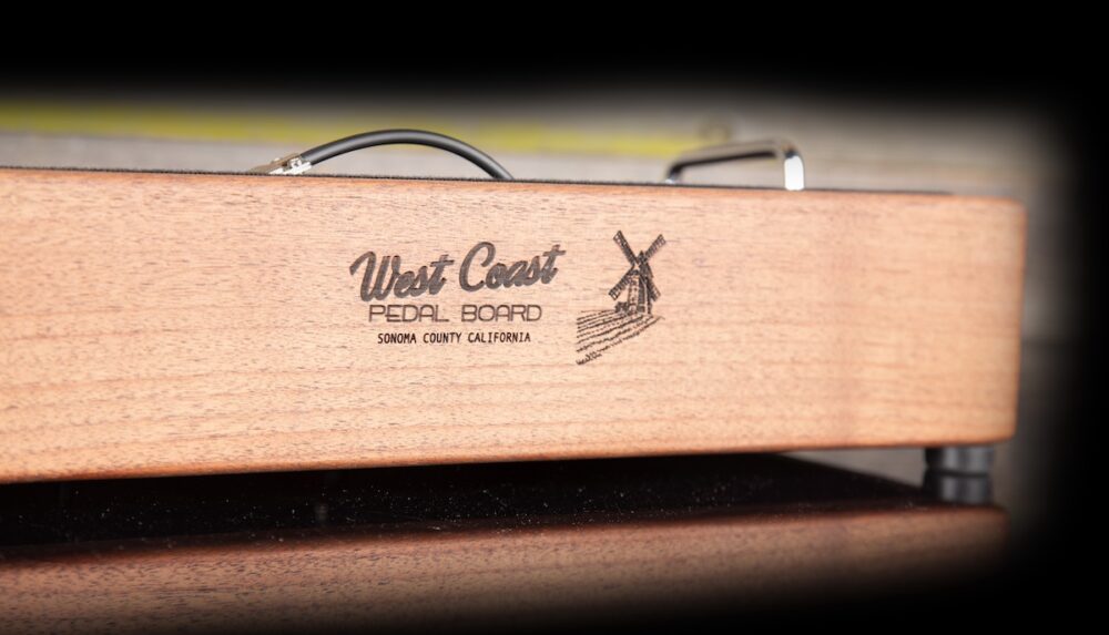 18X12 Windmill Claro Walnut Pedalboard - Ready to Ship! - Image 3