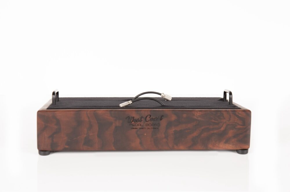 18X12 Custom Claro Walnut Pedalboard - Ready to Ship - Image 2