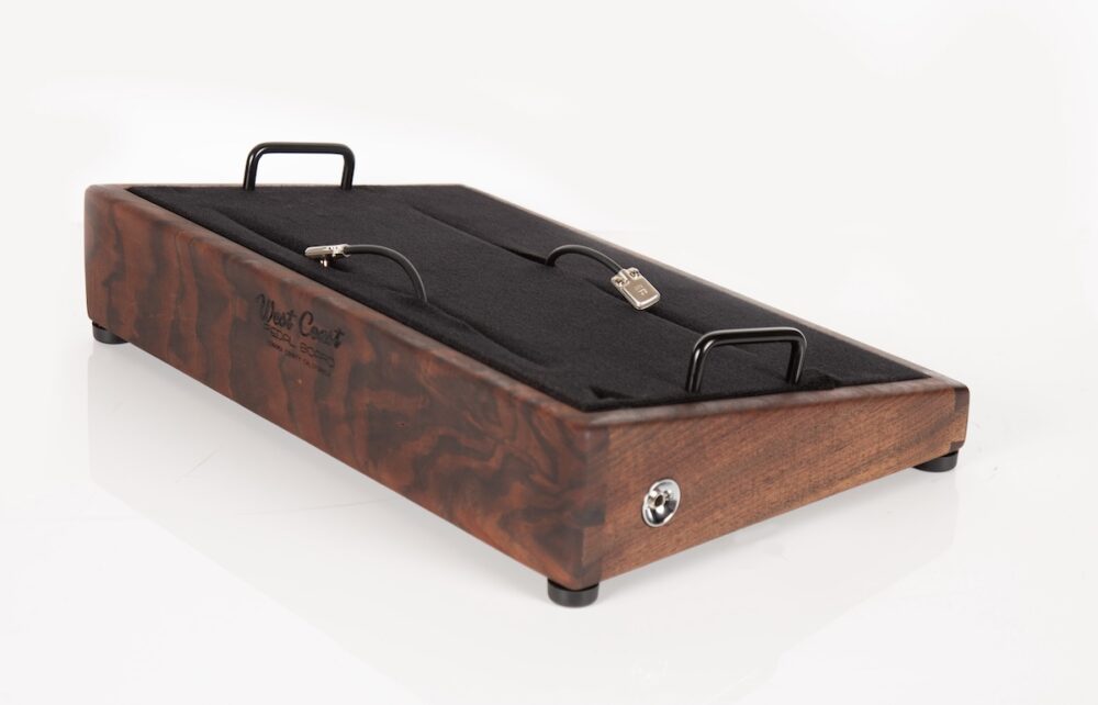 18X12 Custom Claro Walnut Pedalboard - Ready to Ship - Image 6
