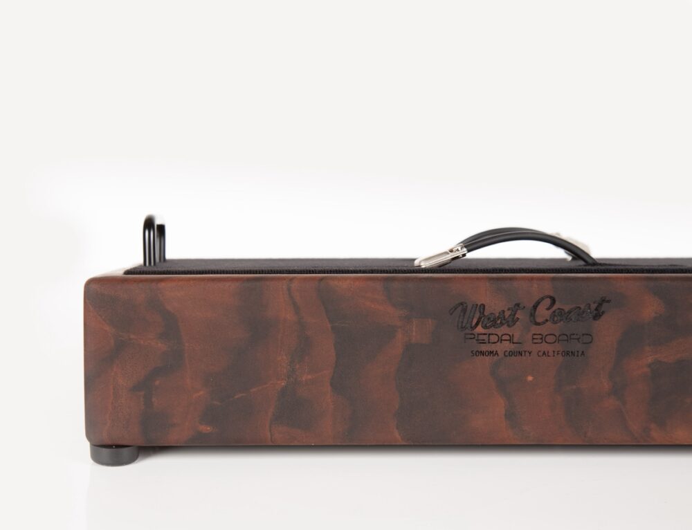 18X12 Custom Claro Walnut Pedalboard - Ready to Ship - Image 3