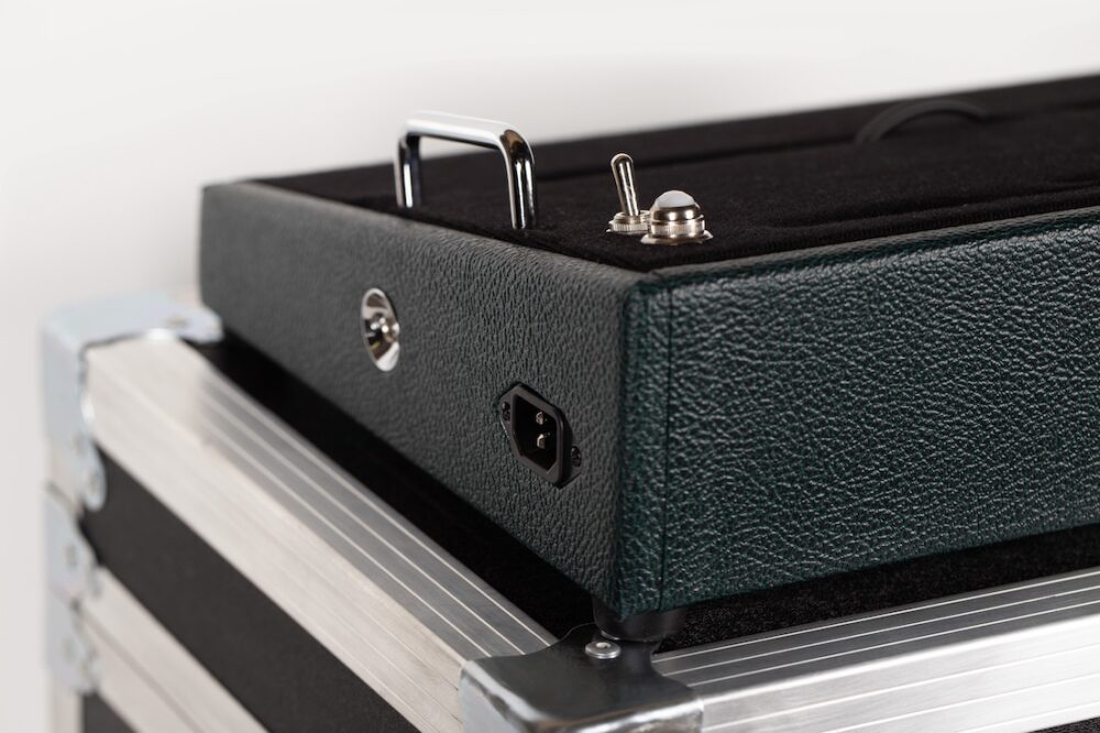 18X12 Brittish Green Pedalboard and Road Case Combo - Ready to Ship - Image 5