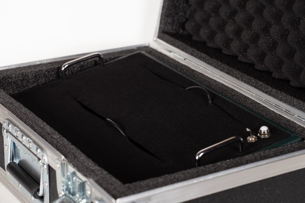 18X12 Brittish Green Pedalboard and Road Case Combo - Ready to Ship - Image 6