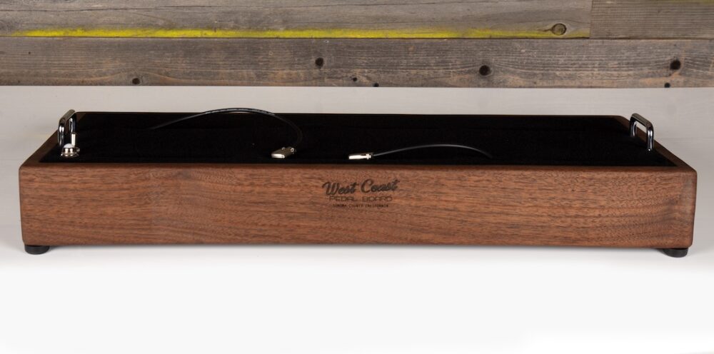 Claro Walnut Pedalboard - 28X13 - Ready to Ship - Image 2