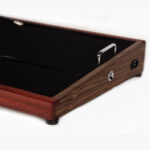 padauk with walnut pedalboard