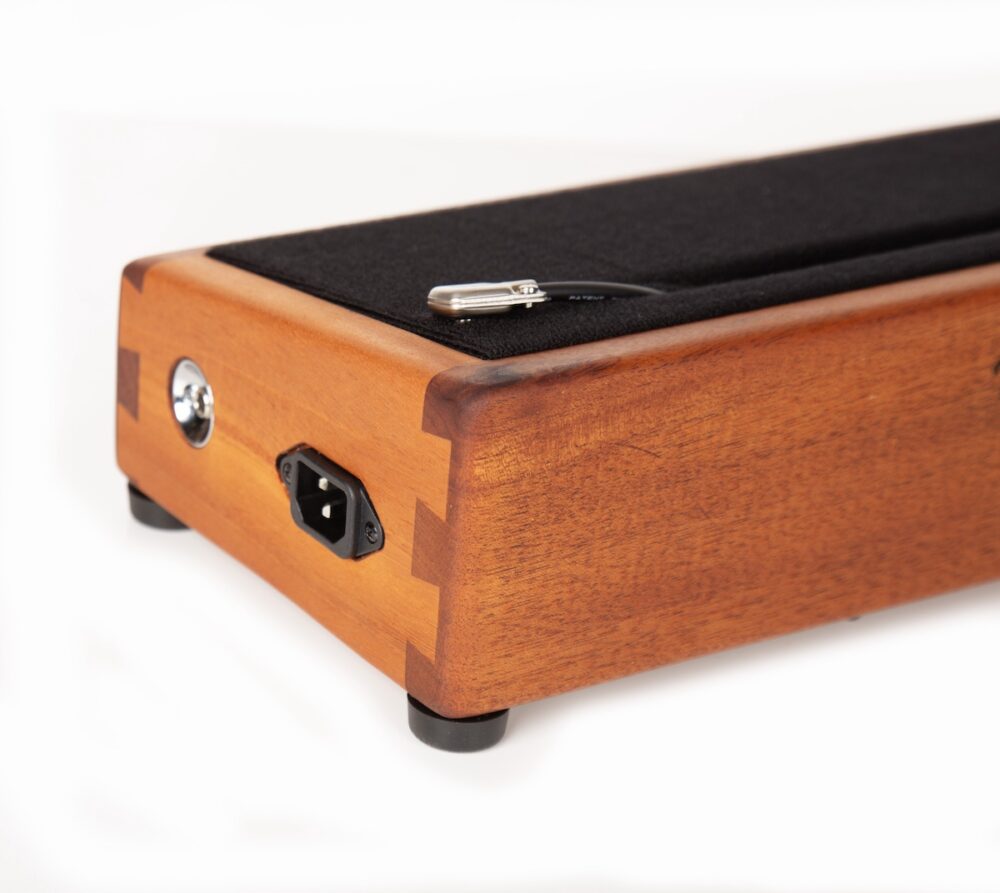 **LIMITED TO 25 KITS**  Mahogany Little Rock 17X7 Hardwood Pedalboard Kit - Image 9