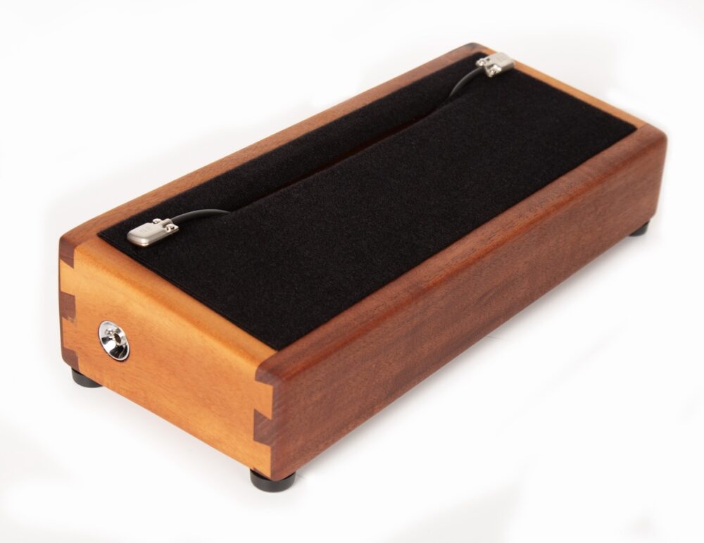 **LIMITED TO 25 KITS**  Mahogany Little Rock 17X7 Hardwood Pedalboard Kit - Image 11
