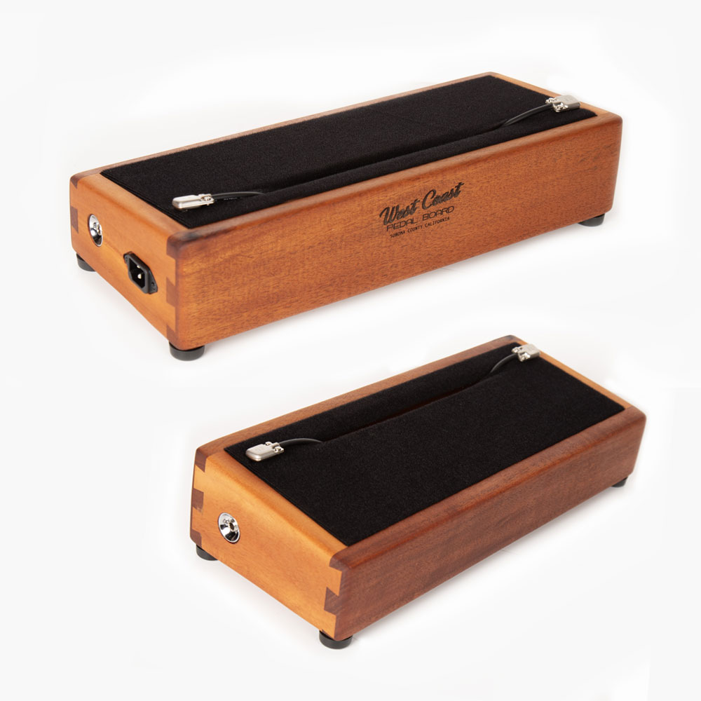 Mahogany Little Rock Pedalboard