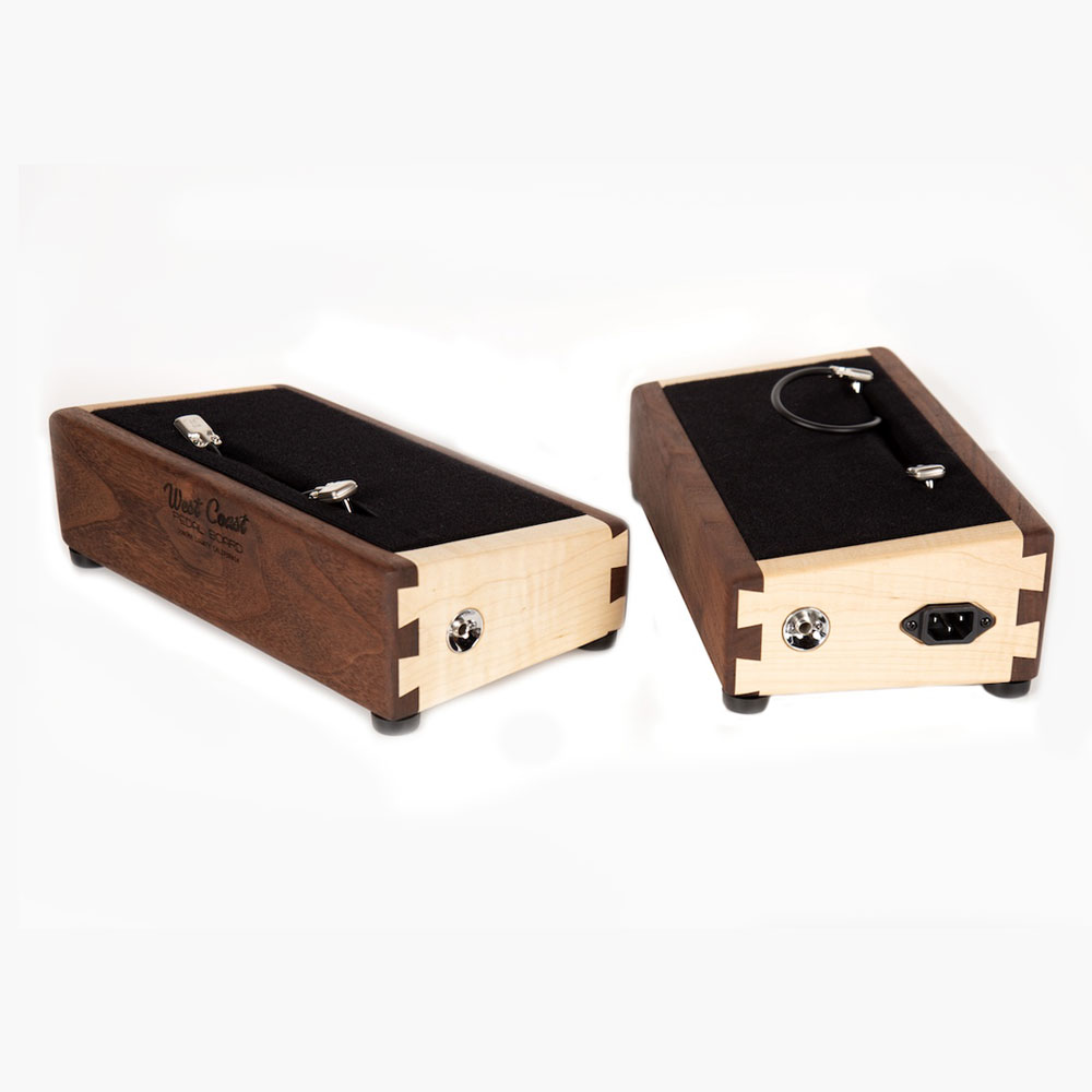 Mini Maple with Walnut Pedal Boards