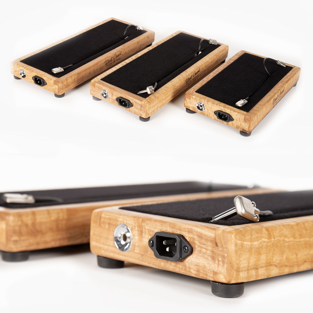 Curly Eucalyptus Flat Pedalboards