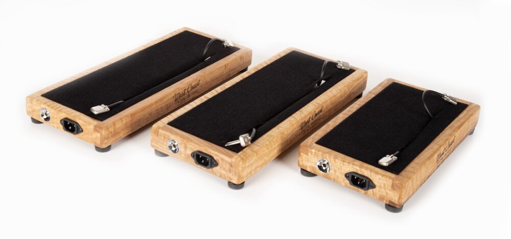 Curly Eucalyptus Flat Pedalboards - 13X7 & 17X7 - Ready to Ship - Image 4
