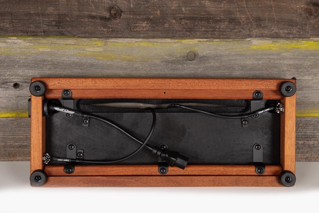 Multiple Sizes!! Mahogany Flat Pedalboards - 28X12, 24X12,18X12, 17X7 - Ready to Ship 12 Multiple Sizes!! Mahogany Flat Pedalboards - 28X12, 24X12,18X12, 17X7 - Ready to Ship - Image 12