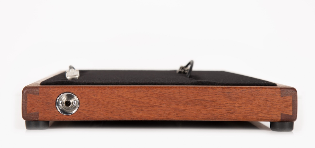 Multiple Sizes!! Mahogany Flat Pedalboards - 28X12, 24X12,18X12, 17X7 - Ready to Ship 8 Multiple Sizes!! Mahogany Flat Pedalboards - 28X12, 24X12,18X12, 17X7 - Ready to Ship - Image 8