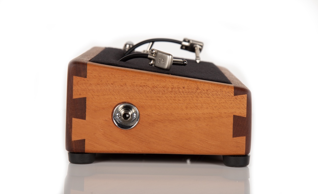 Mahogany Little Rock Pedalboard 13X7 Hardwood - Ready to Ship 7 Mahogany Little Rock Pedalboard 13X7 Hardwood - Ready to Ship - Image 7