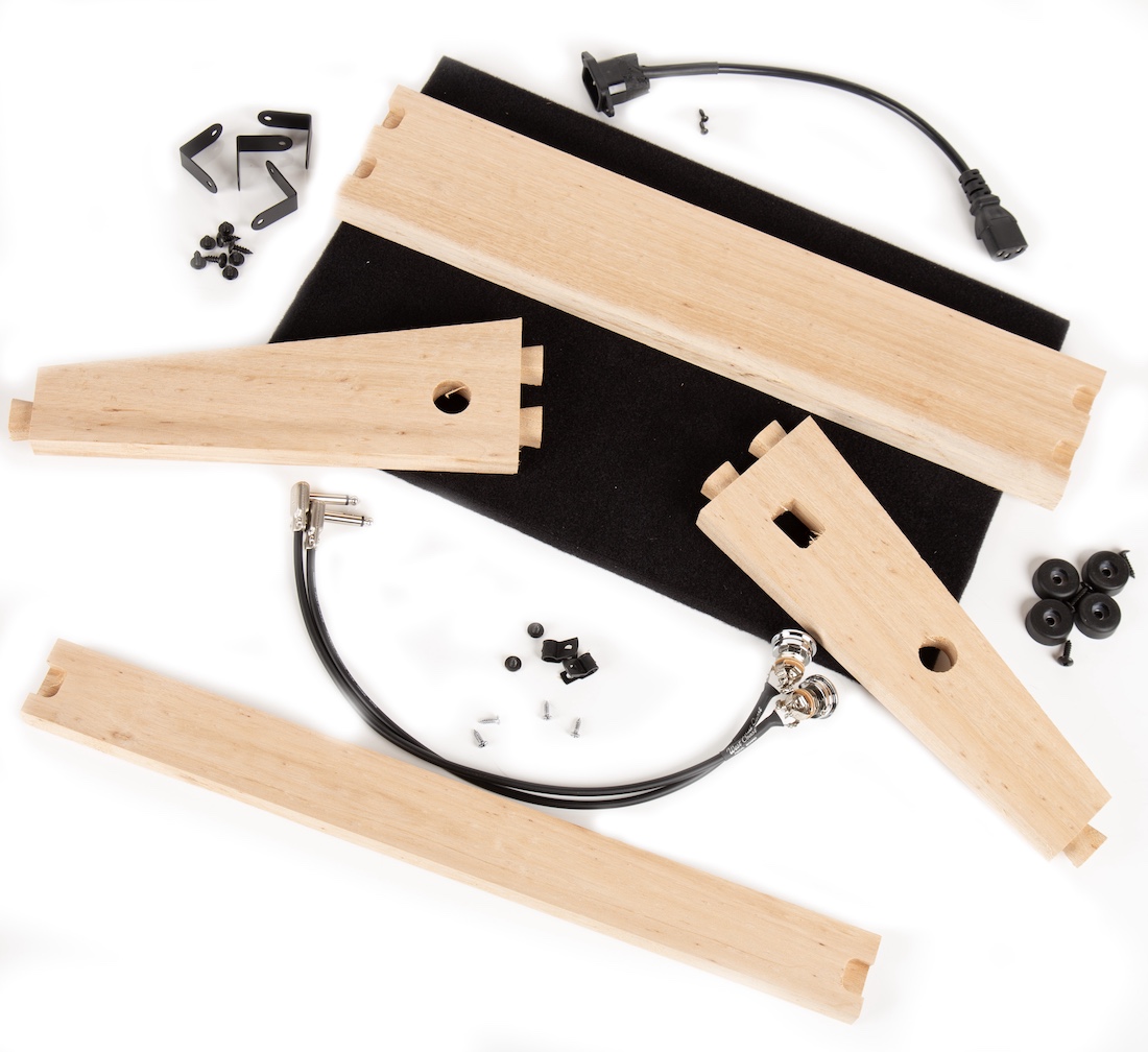 ***LIMITED DIY KIT*** Birdseye Acasia Pedalboard Complete Builder Kit 18X12 2 ***LIMITED DIY KIT*** Birdseye Acasia Pedalboard Complete Builder Kit 18X12 - Image 2