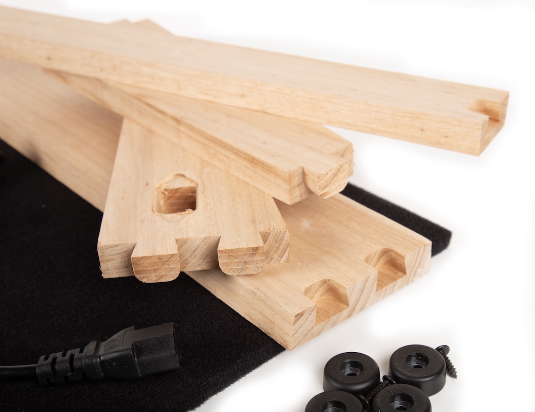 ***LIMITED DIY KIT*** Birdseye Acasia Pedalboard Complete Builder Kit 18X12 4 ***LIMITED DIY KIT*** Birdseye Acasia Pedalboard Complete Builder Kit 18X12 - Image 4