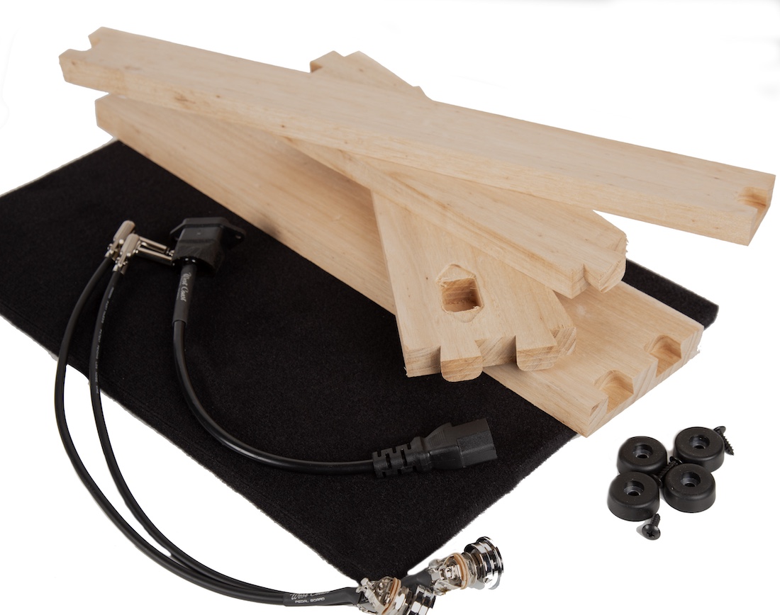***LIMITED DIY KIT*** Birdseye Acasia Pedalboard Complete Builder Kit 18X12 10 ***LIMITED DIY KIT*** Birdseye Acasia Pedalboard Complete Builder Kit 18X12 - Image 10
