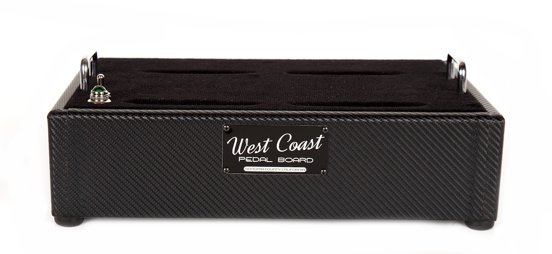 15X12 Carbon Fiber Angled Pedalboard - Ready to Ship - ***BSTOCK*** 6 15X12 Carbon Fiber Angled Pedalboard - Ready to Ship - ***BSTOCK*** - Image 6