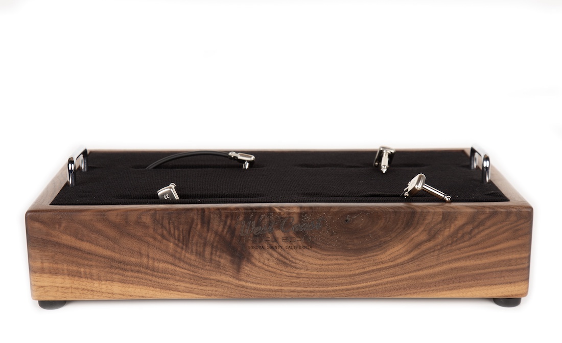 18X12 Figured Walnut Pedalboard 6 18X12 Figured Walnut Pedalboard - Image 6