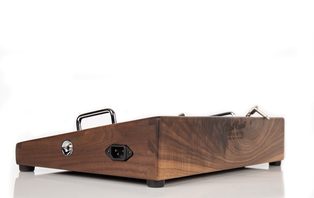 18X12 Figured Walnut Pedalboard 4 18X12 Figured Walnut Pedalboard - Image 4