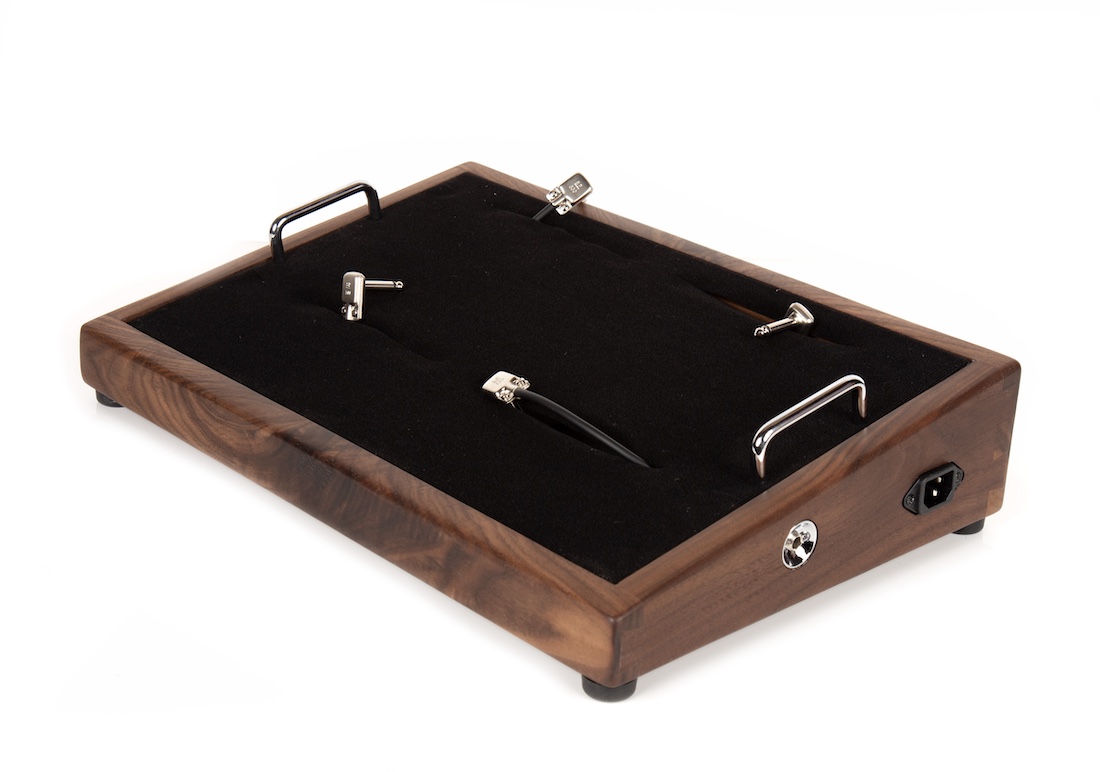 18X12 Figured Walnut Pedalboard 5 18X12 Figured Walnut Pedalboard - Image 5