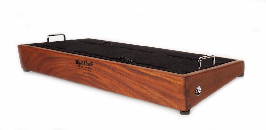 28X13 Honduran Mahogany Pedalboard - Ready to Ship 4 28X13 Honduran Mahogany Pedalboard - Ready to Ship - Image 4