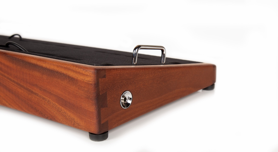 28X13 Honduran Mahogany Pedalboard - Ready to Ship 3 28X13 Honduran Mahogany Pedalboard - Ready to Ship - Image 3