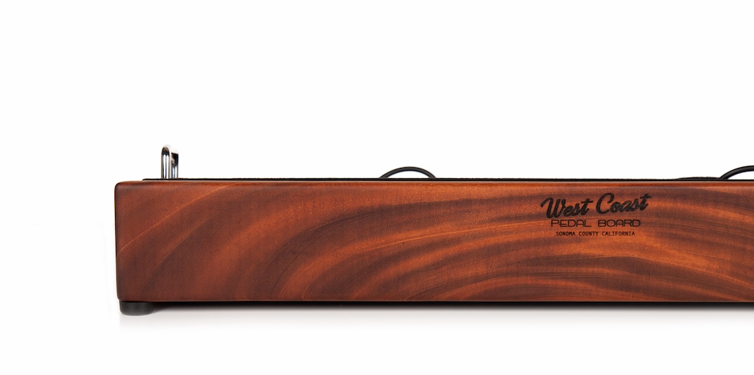 28X13 Honduran Mahogany Pedalboard - Ready to Ship 5 28X13 Honduran Mahogany Pedalboard - Ready to Ship - Image 5