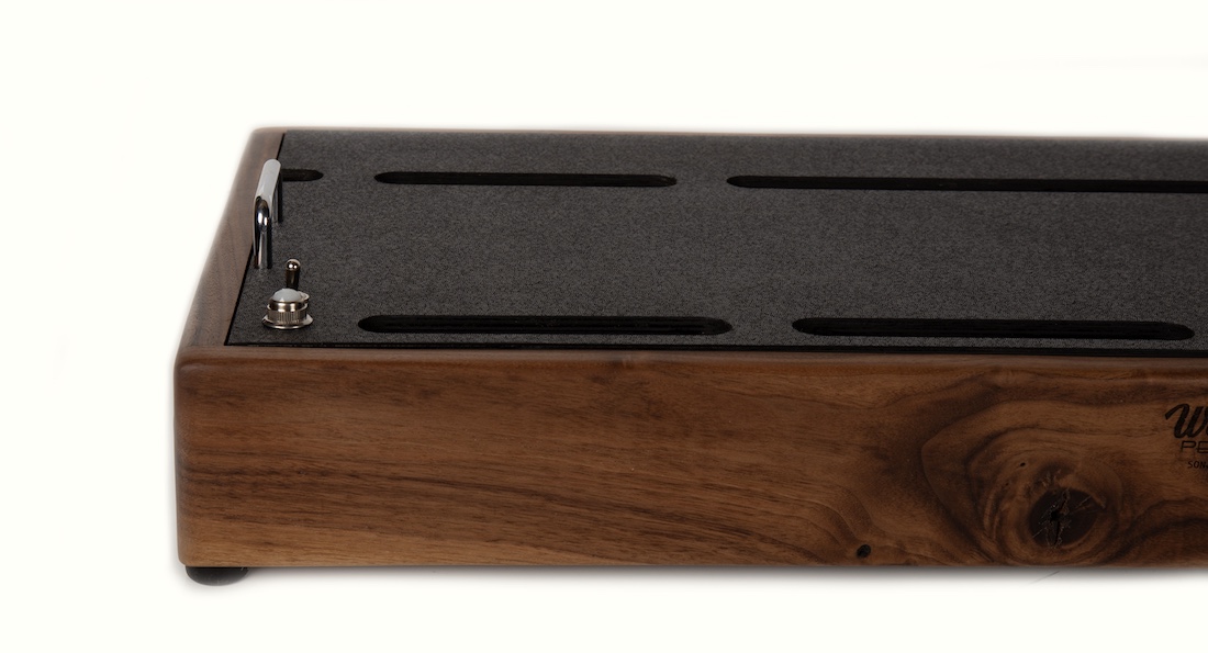 34X16 Walnut Pedalboard - Ready to Ship 4 34X16 Walnut Pedalboard - Ready to Ship - Image 4