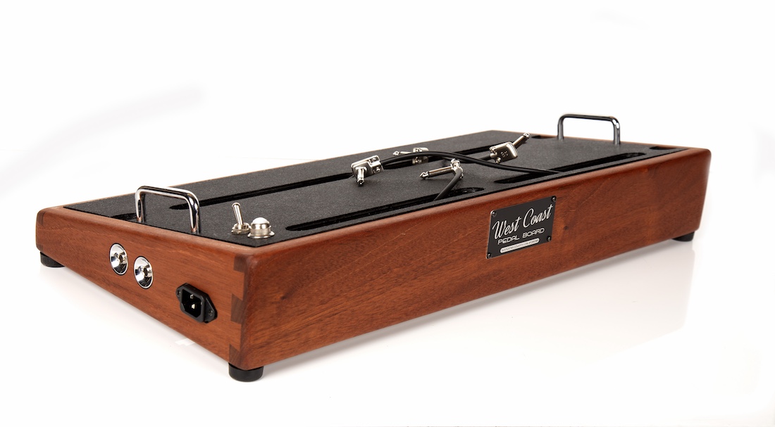 24X12 Honduran Mahogany Pedalboard - Ready to Ship 2 24X12 Honduran Mahogany Pedalboard - Ready to Ship - Image 2