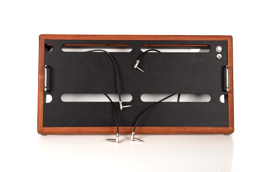 24X12 Honduran Mahogany Pedalboard - Ready to Ship 3 24X12 Honduran Mahogany Pedalboard - Ready to Ship - Image 3