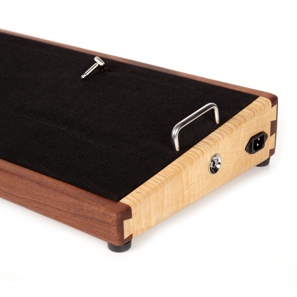 Mahogany and Maple Pedalboard
