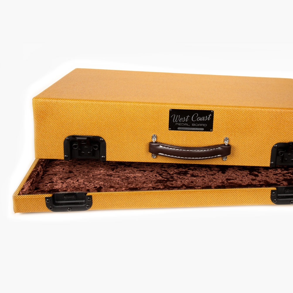 Ready to Ship PedalBoards 11 Tweed Hard Case